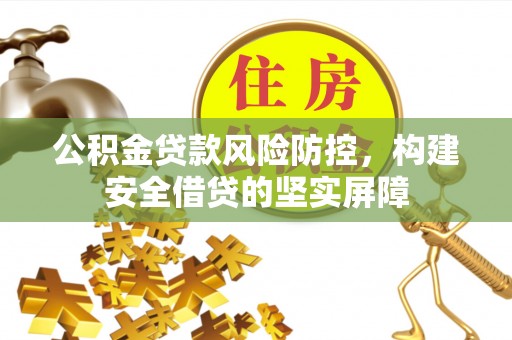扎囊公积金贷款风险防控，构建安全借贷的坚实屏障