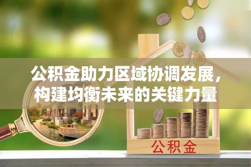 扎囊公积金助力区域协调发展，构建均衡未来的关键力量