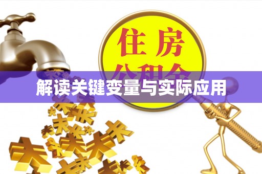 扎囊解读关键变量与实际应用