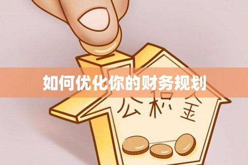扎囊如何优化你的财务规划