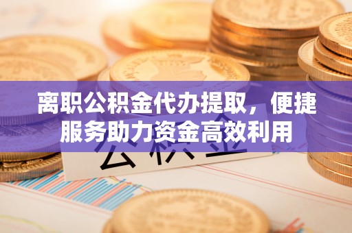 扎囊离职公积金代办提取，便捷服务助力资金高效利用