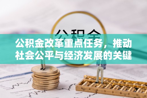 扎囊公积金改革重点任务，推动社会公平与经济发展的关键一步