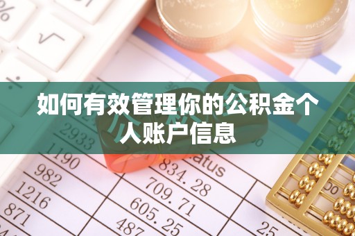 扎囊如何有效管理你的公积金个人账户信息