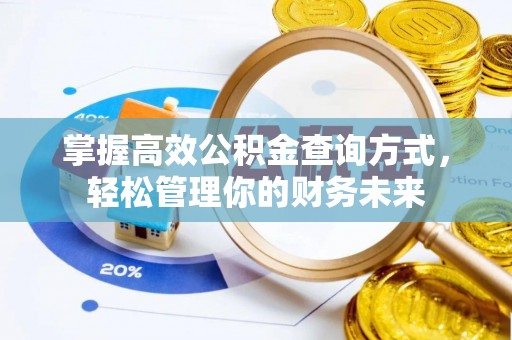 扎囊掌握高效公积金查询方式，轻松管理你的财务未来