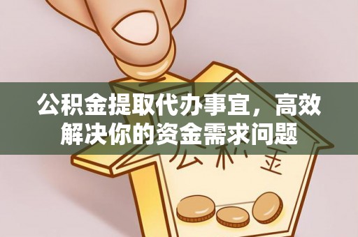 扎囊公积金提取代办事宜，高效解决你的资金需求问题