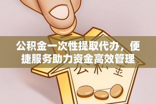 扎囊公积金一次性提取代办，便捷服务助力资金高效管理