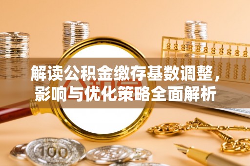 扎囊解读公积金缴存基数调整，影响与优化策略全面解析