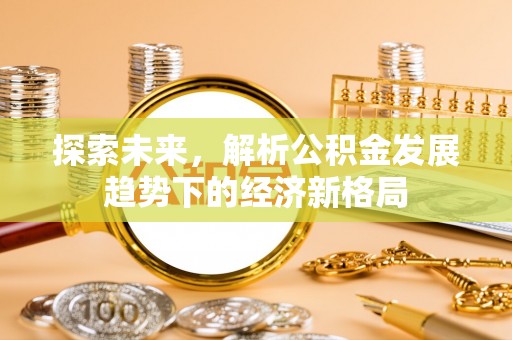 扎囊探索未来，解析公积金发展趋势下的经济新格局