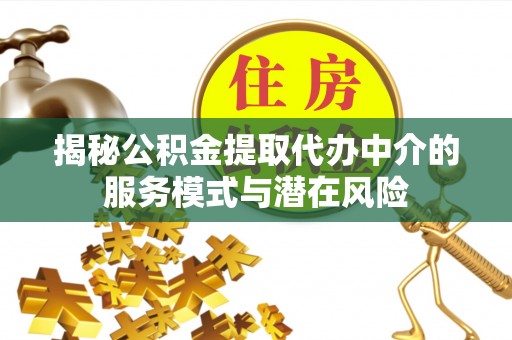 扎囊揭秘公积金提取代办中介的服务模式与潜在风险