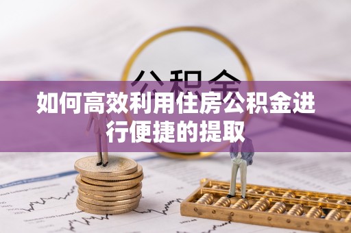 扎囊如何高效利用住房公积金进行便捷的提取