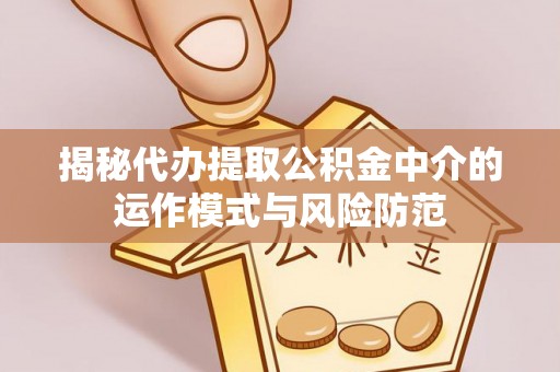 扎囊揭秘代办提取公积金中介的运作模式与风险防范