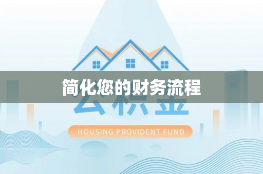 扎囊简化您的财务流程