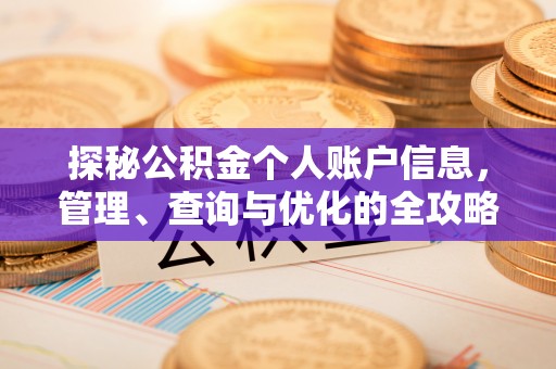扎囊探秘公积金个人账户信息，管理、查询与优化的全攻略