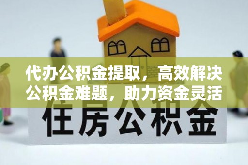 扎囊代办公积金提取，高效解决公积金难题，助力资金灵活使用