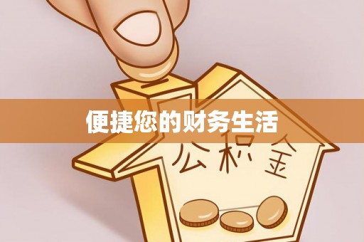 扎囊便捷您的财务生活