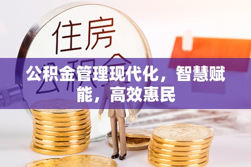 扎囊公积金管理现代化，智慧赋能，高效惠民