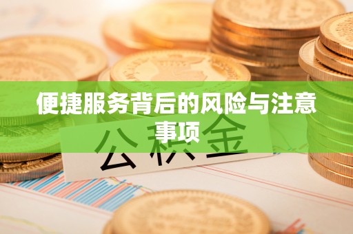 扎囊便捷服务背后的风险与注意事项
